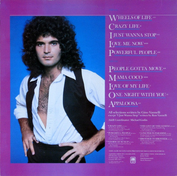 The Best Of Gino Vannelli Gino Vannelli