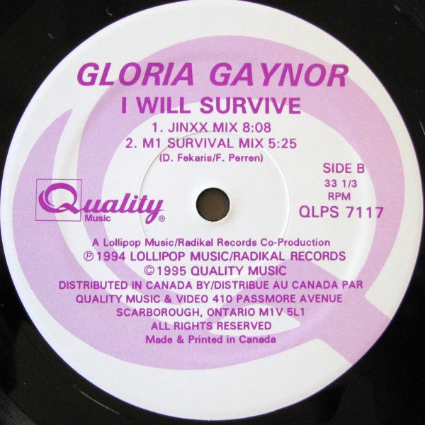 I Will Survive Gloria Gaynor