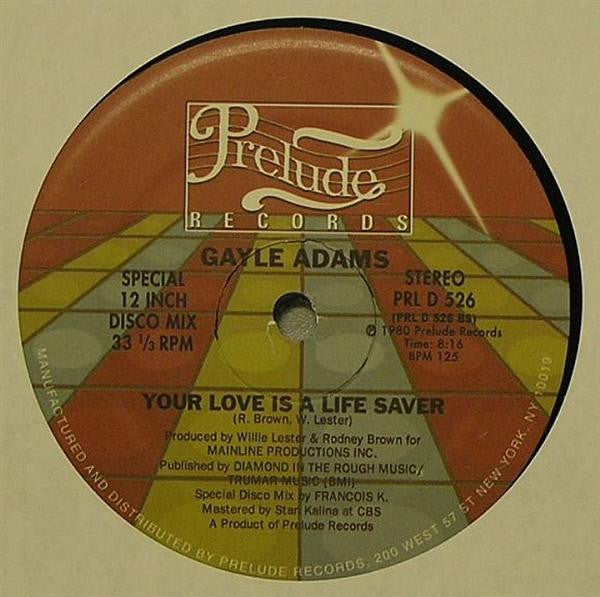 Stretch In Out / Your Love Is A Life Saver Gayle Adams