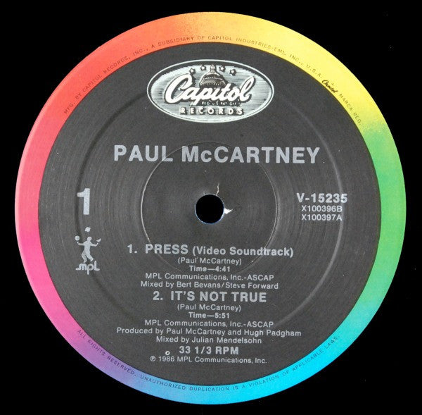 Press Paul McCartney