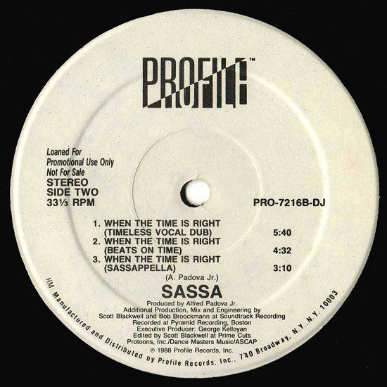 When The Time Is Right 5 Sassa