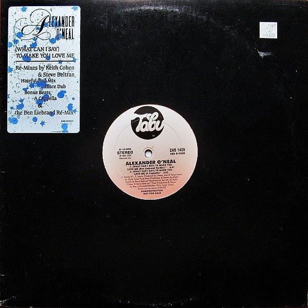 (What Can I Say) To Make You Love Me Alexander O'Neal