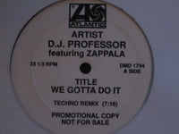DJ Professor / Francesco Zappalà - We Gotta Do It