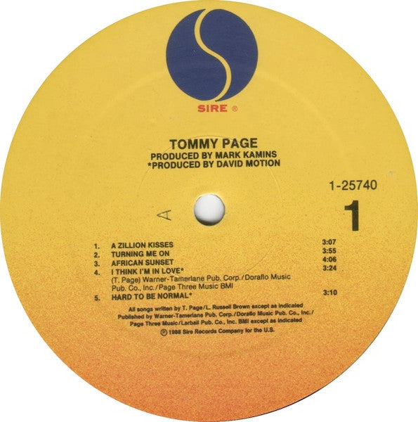 Tommy Page