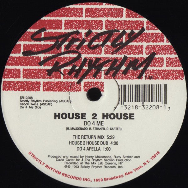 Do 4 Me / I Really Do House 2 House