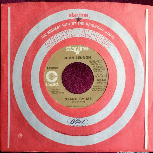 Stand By Me / Woman Is The Nigger Of The World John Lennon,The Plastic Ono Band,Elephants Memory,Invisible Strings