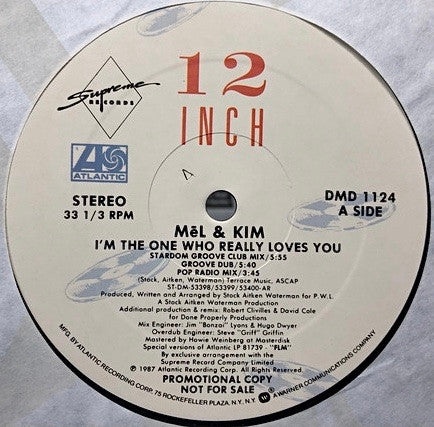 I'm The One Who Really Loves You 2 Mel & Kim