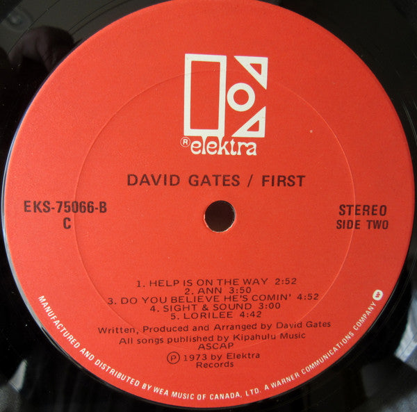 First David Gates