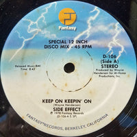 Side Effect - Keep On Keepin' On, 12" vinyl, on Fantasy (1978)