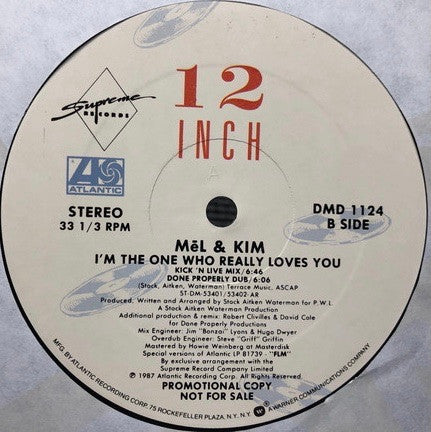 I'm The One Who Really Loves You 2 Mel & Kim