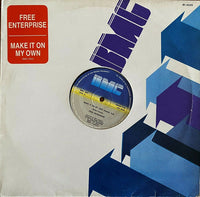 Rectangle Triangle Make It On My Own (Remix) album cover featuring abstract geometric shapes and vibrant colors.