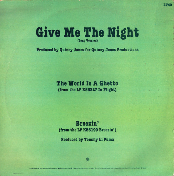 Give Me The Night | Rectangle Triangle  