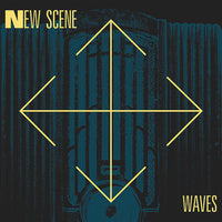 Colorful abstract waves artwork by Rectangle Triangle, featuring vibrant shapes and flowing patterns in a modern design.