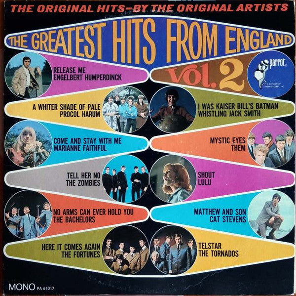 The Greatest Hits From England Vol. 2 Various