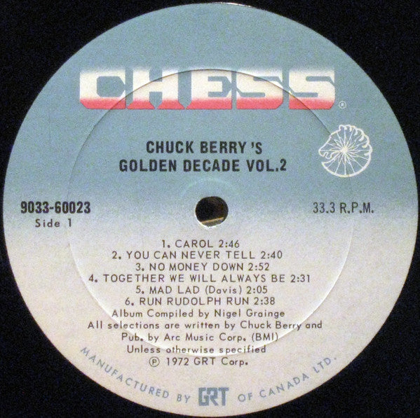Chuck Berry's Golden Decade Vol.2 | Rectangle Triangle  
