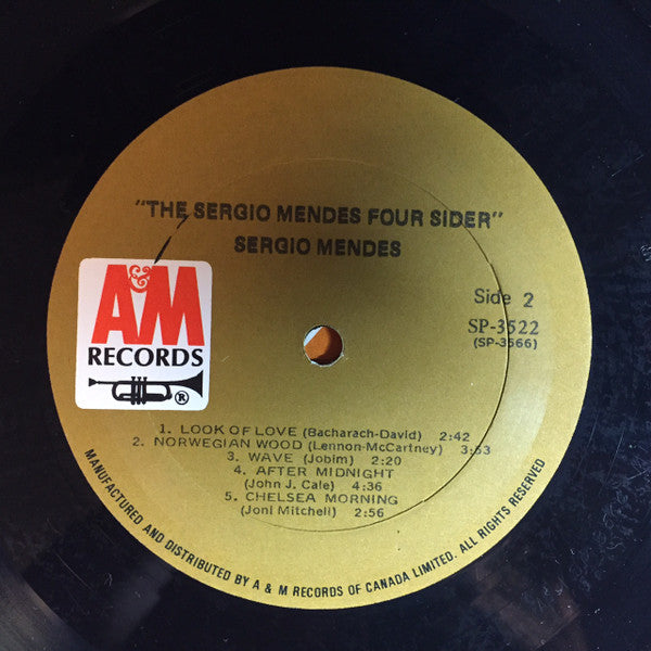 The Sergio Mendes And Brasil '66 Foursider