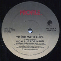 Close-up of a book cover titled "To Sir With Love" by Rectangle Triangle, featuring a classic design with blue tones.