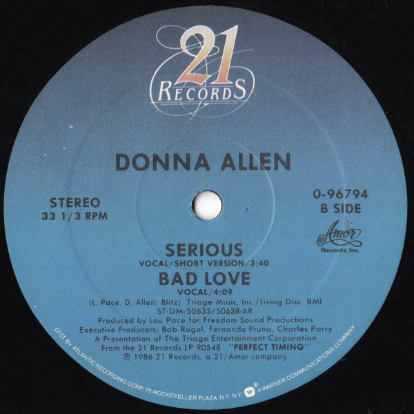Serious 3 Donna Allen