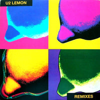 Rectangle Triangle Lemon (Remixes) album cover featuring vibrant citrus-themed artwork with bold typography.