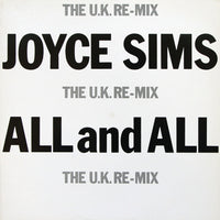 Joyce Sims - All And All (The U.K. Re-Mix)