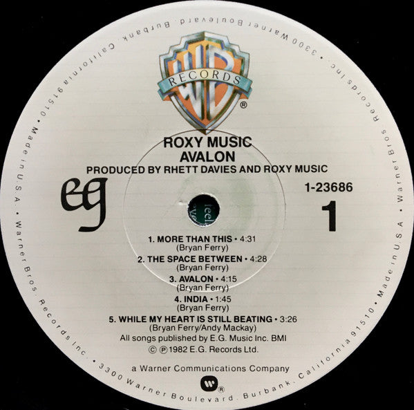 Avalon Roxy Music