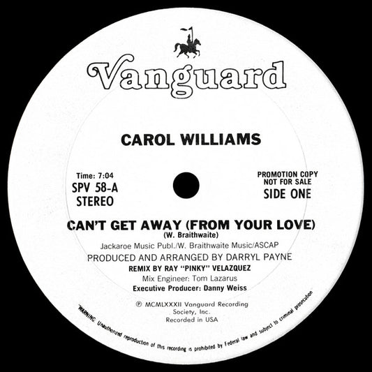 Can't Get Away (From Your Love)