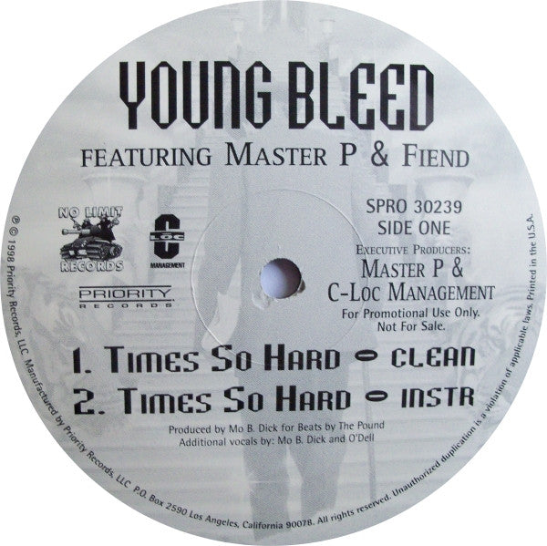 Times So Hard Young Bleed,Master P,Fiend (2)