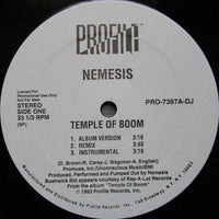 Rectangle Triangle Temple Of Boom / Str8 Jackin' vinyl record album cover featuring bold, colorful abstract art design.