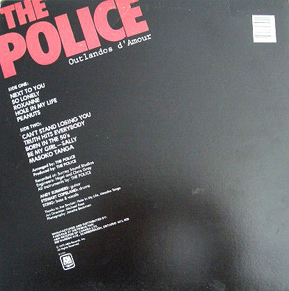 Outlandos D'Amour The Police