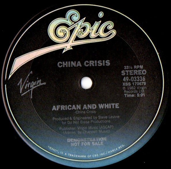 African And White / Scream Down At Me China Crisis