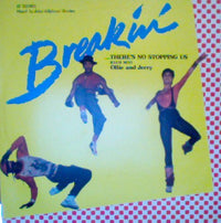 Rectangle Triangle album cover for "Breakin' ... There's No Stopping Us (Club Mix)" featuring vibrant abstract geometric design.