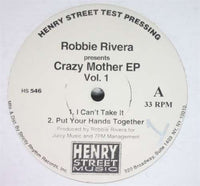 Rectangle Triangle Crazy Mother EP Vol. 1 album cover featuring bold graphic design and vibrant colors.