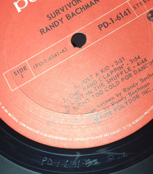 Survivor Randy Bachman