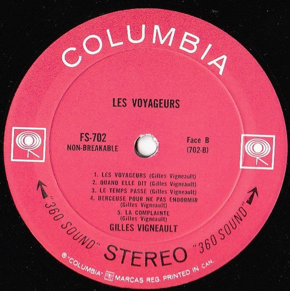 Les Voyageurs Gilles Vigneault