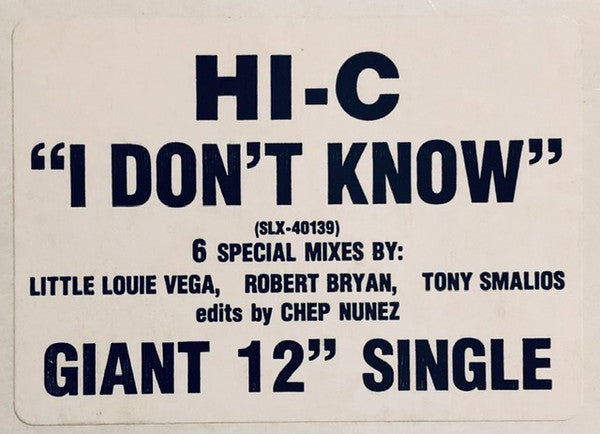 I Don't Know | Rectangle Triangle  