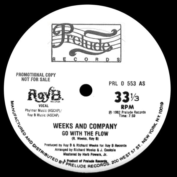 Go With The Flow Weeks & Co.