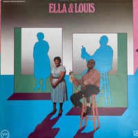 Rectangle Triangle Ella & Louis album cover featuring abstract geometric shapes in vibrant colors