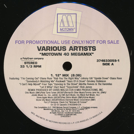 Motown 40 Megamix