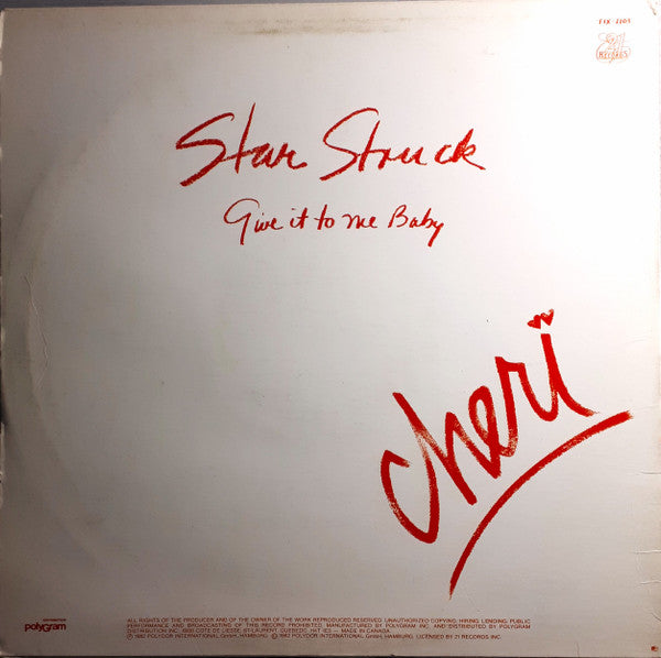 Star Struck / Give It To Me Baby | Rectangle Triangle  