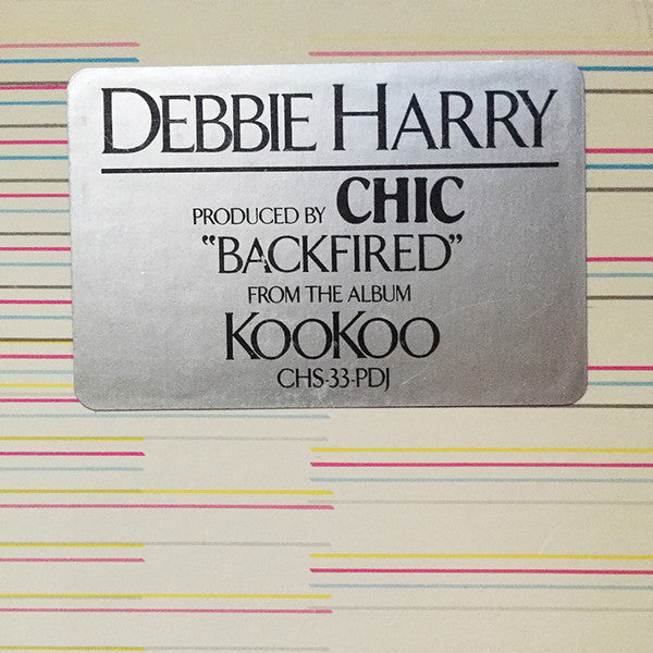 Backfired Deborah Harry