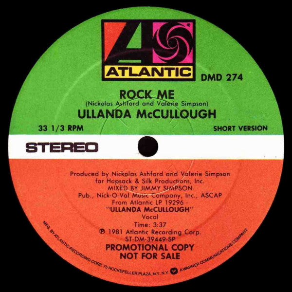Rock Me Ullanda McCullough