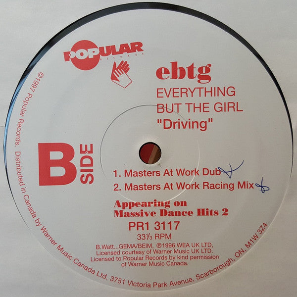 Driving 2 Everything But The Girl