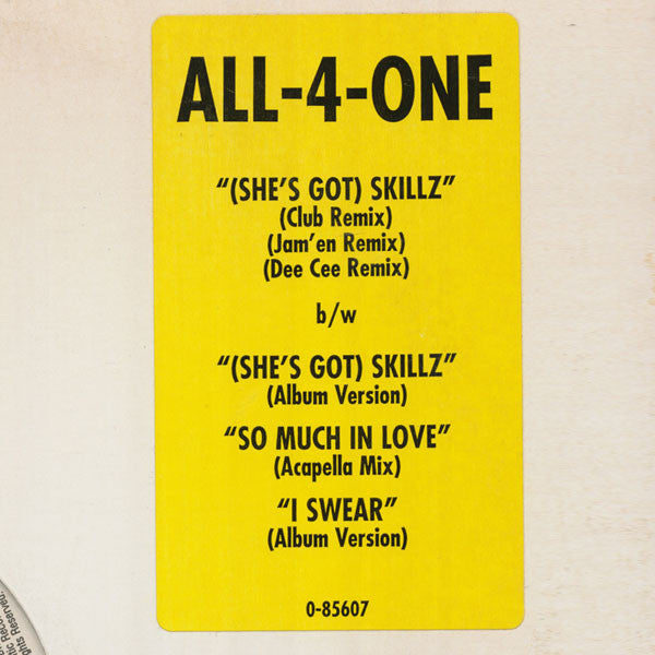 (She's Got) Skillz All-4-One