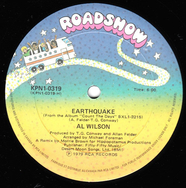 Earthquake / Count The Days Al Wilson