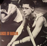 U2 - Angel Of Harlem, 12" vinyl, on Island Records (1988)