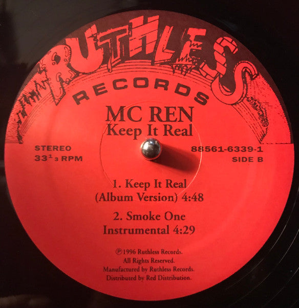 Keep It Real MC Ren