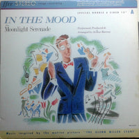 Rectangle Triangle In The Mood Moonlight Serenade album cover featuring a serene night scene with moonlight and musical notes.