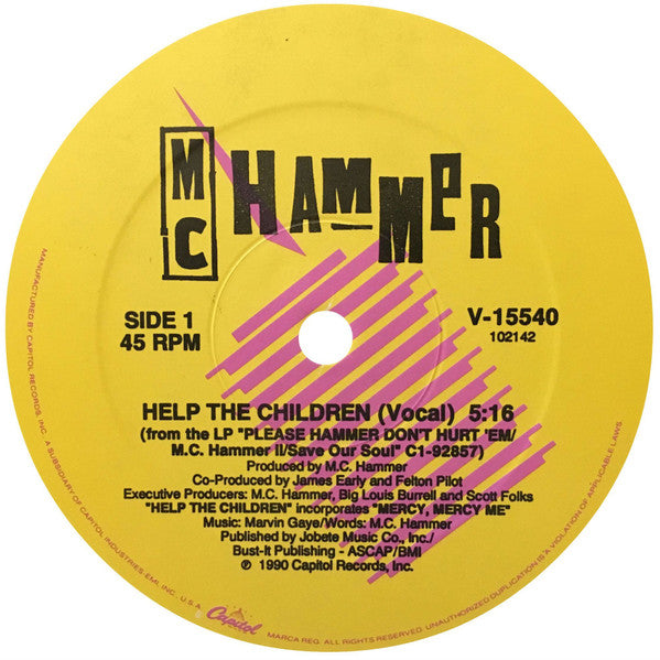 Help The Children MC Hammer