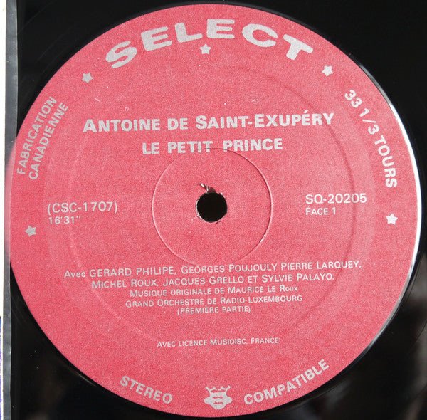 Le Petit Prince Antoine De Saint-Exupéry