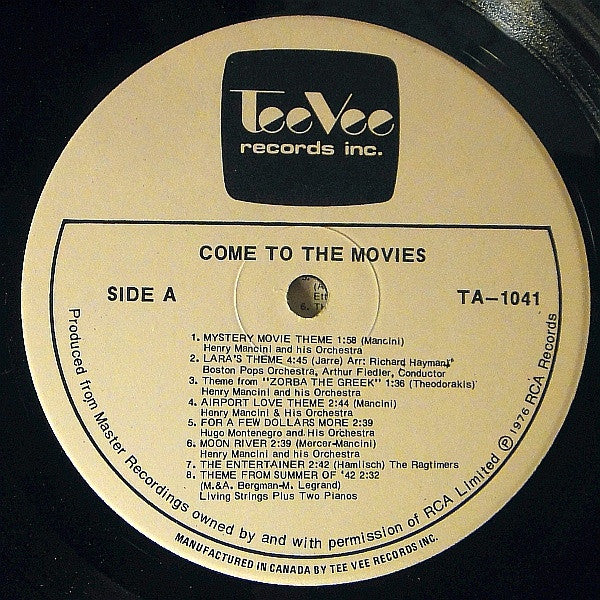 Come To The Movies Various